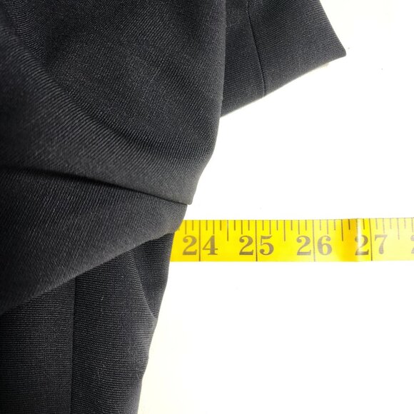 Oscar De La Renta Stretch Wool Blazer Mens 46R Navy Blue Suit‎ Jacket Sport Coat - Picture 11 of 12